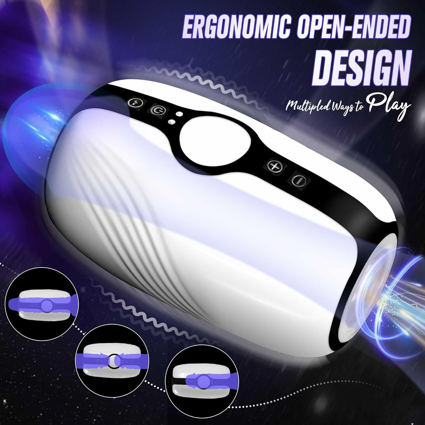 SuctionForge Sucking & Vibrating Penis PE Trainer - Vixen | Nova Network