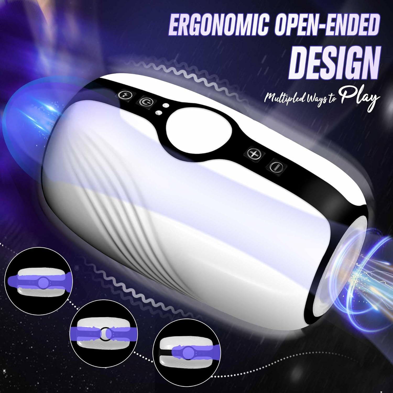 SuctionForge Sucking & Vibrating Penis PE Trainer - Vixen | Nova Network