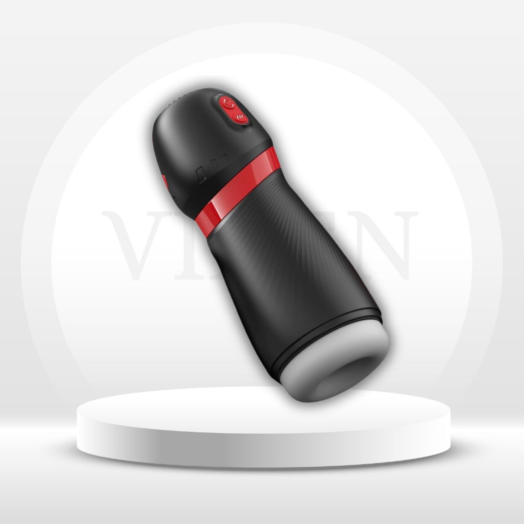 SuctionPlay Clamp & Contract Male Masturbator - Vixen Adult Playroom