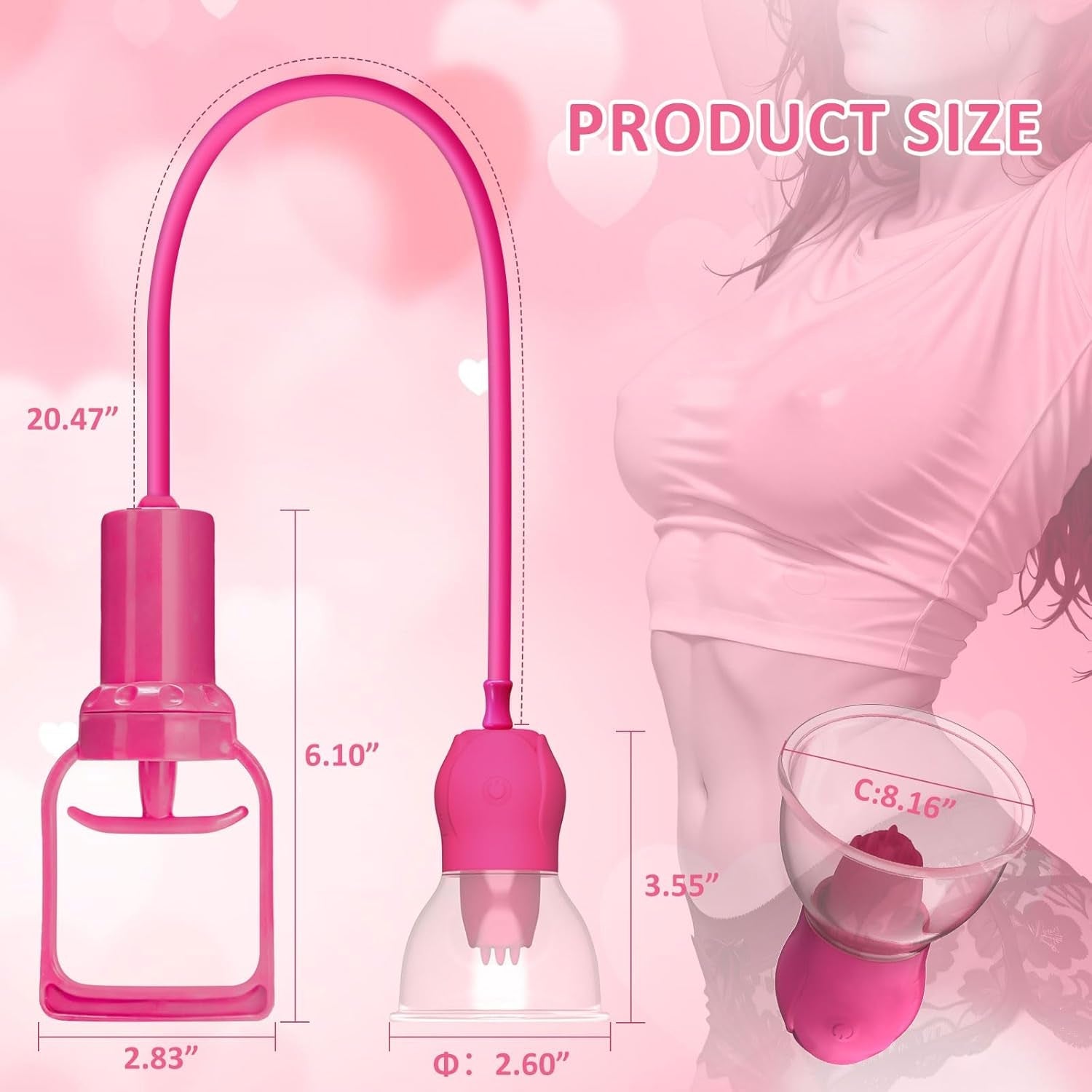 SuctionRose App - Controlled Nipple Sucker Vibrators - Vixen | Nova Network