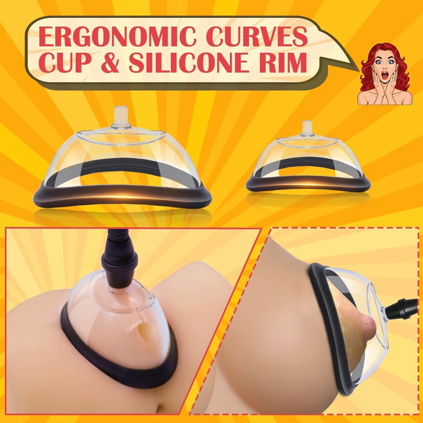 SuctionSeductress Nipple & Clit Pump Kit - Vixen | Nova Network