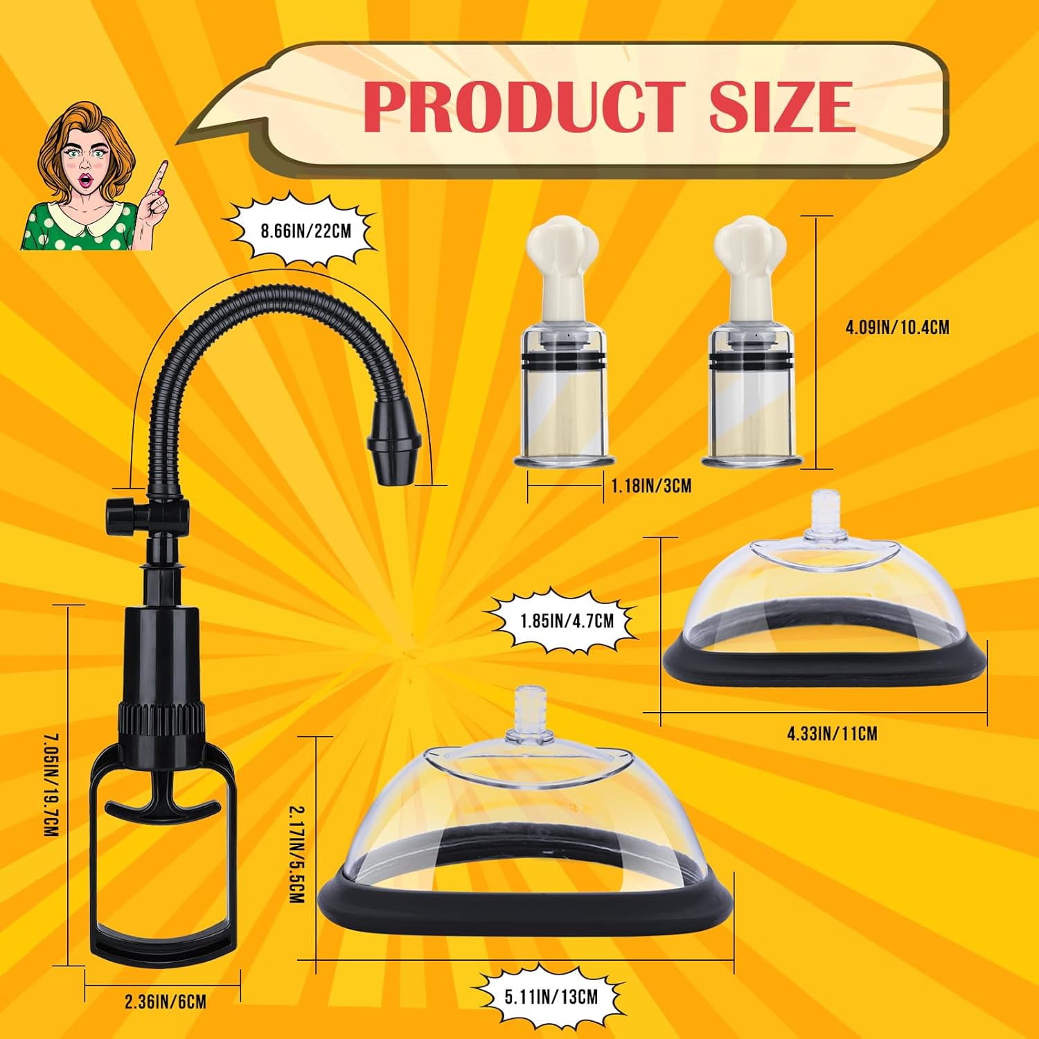SuctionSeductress Nipple & Clit Pump Kit - Vixen | Nova Network