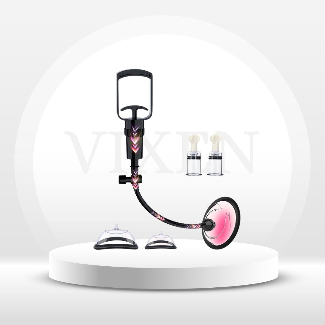 SuctionSeductress Nipple & Clit Pump Kit - Vixen | Nova Network
