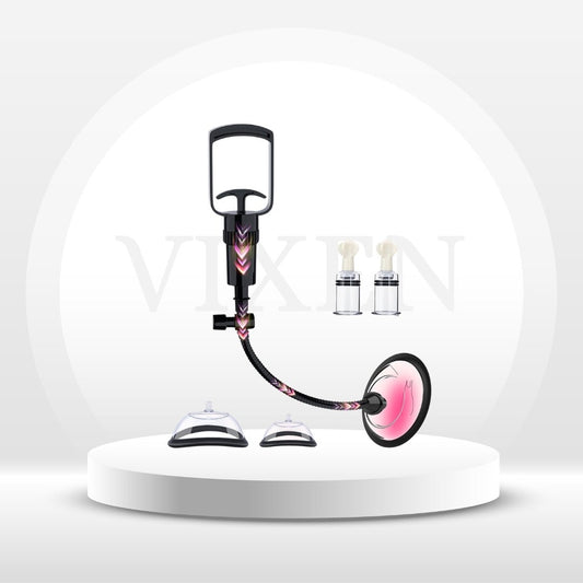 SuctionSeductress Nipple & Clit Pump Kit - Vixen | Nova Network