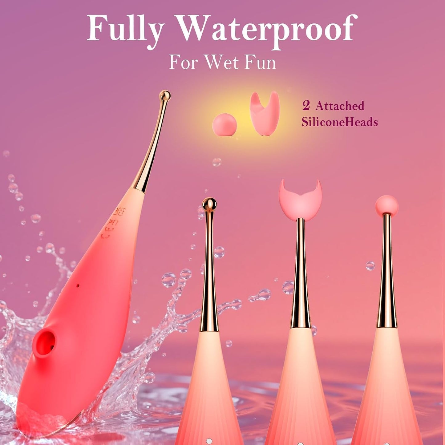 SuctionWave Clit Sucker G - Spot Precision Vibrator - Vixen | Nova Network