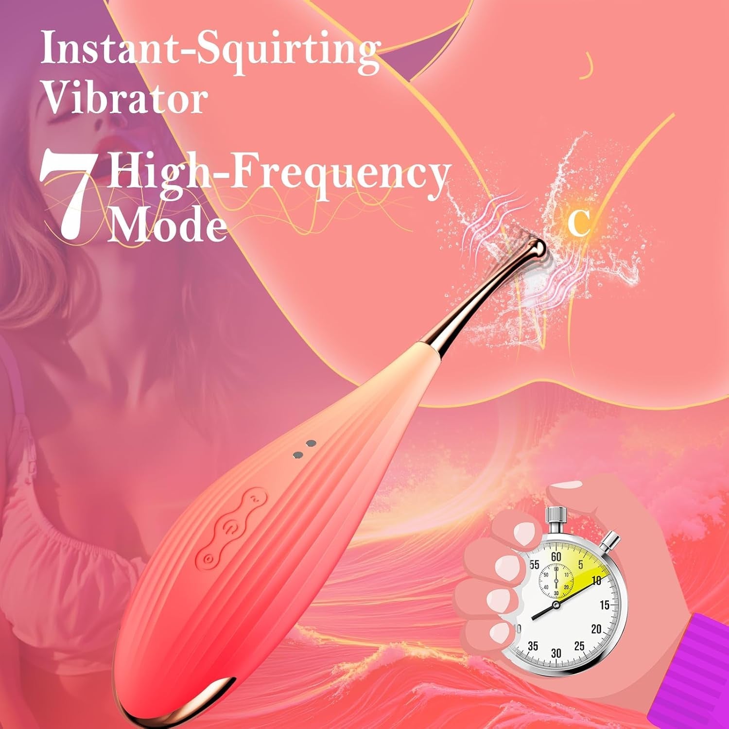 SuctionWave Clit Sucker G - Spot Precision Vibrator - Vixen | Nova Network