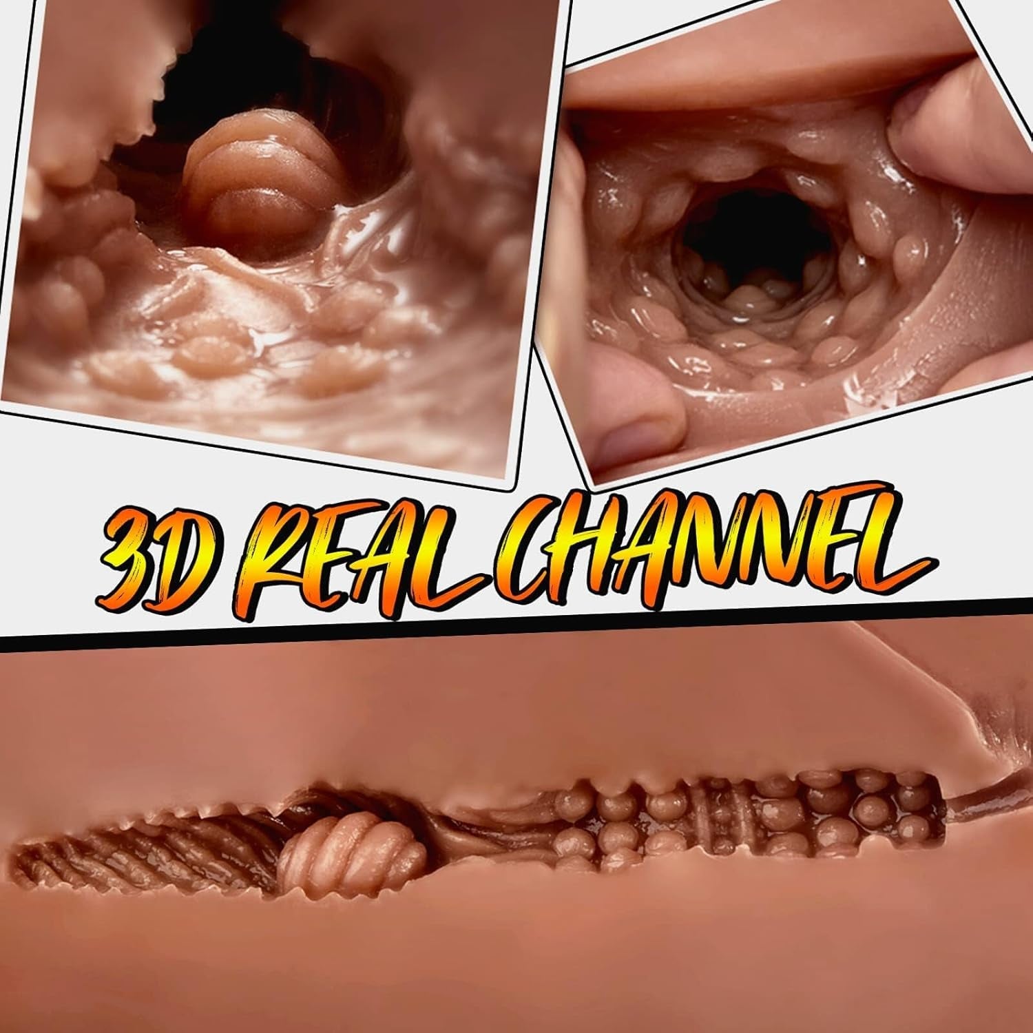 SunnyBoy Male Anal Stroker Realistic Testicles - Vixen | Nova Network