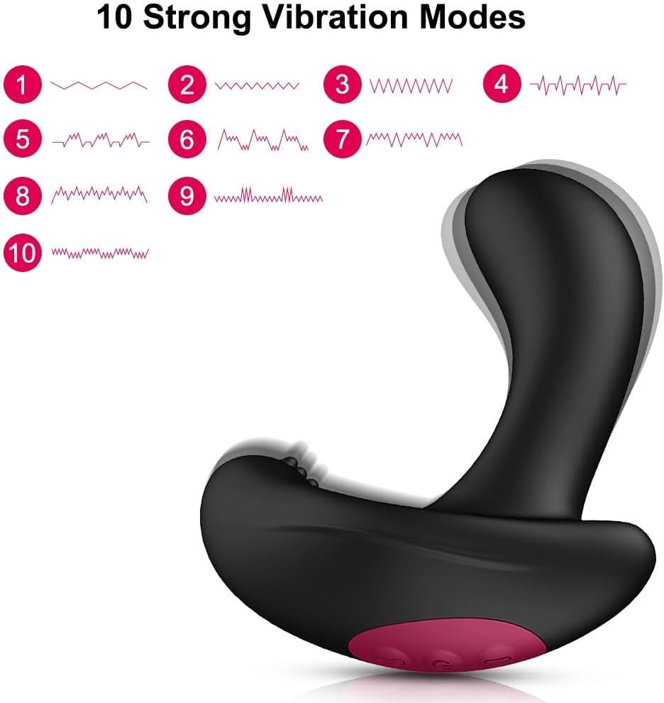 SurgeExpand Inflatable Prostate Massager | Remote, 10 Modes - Vixen | Nova Network