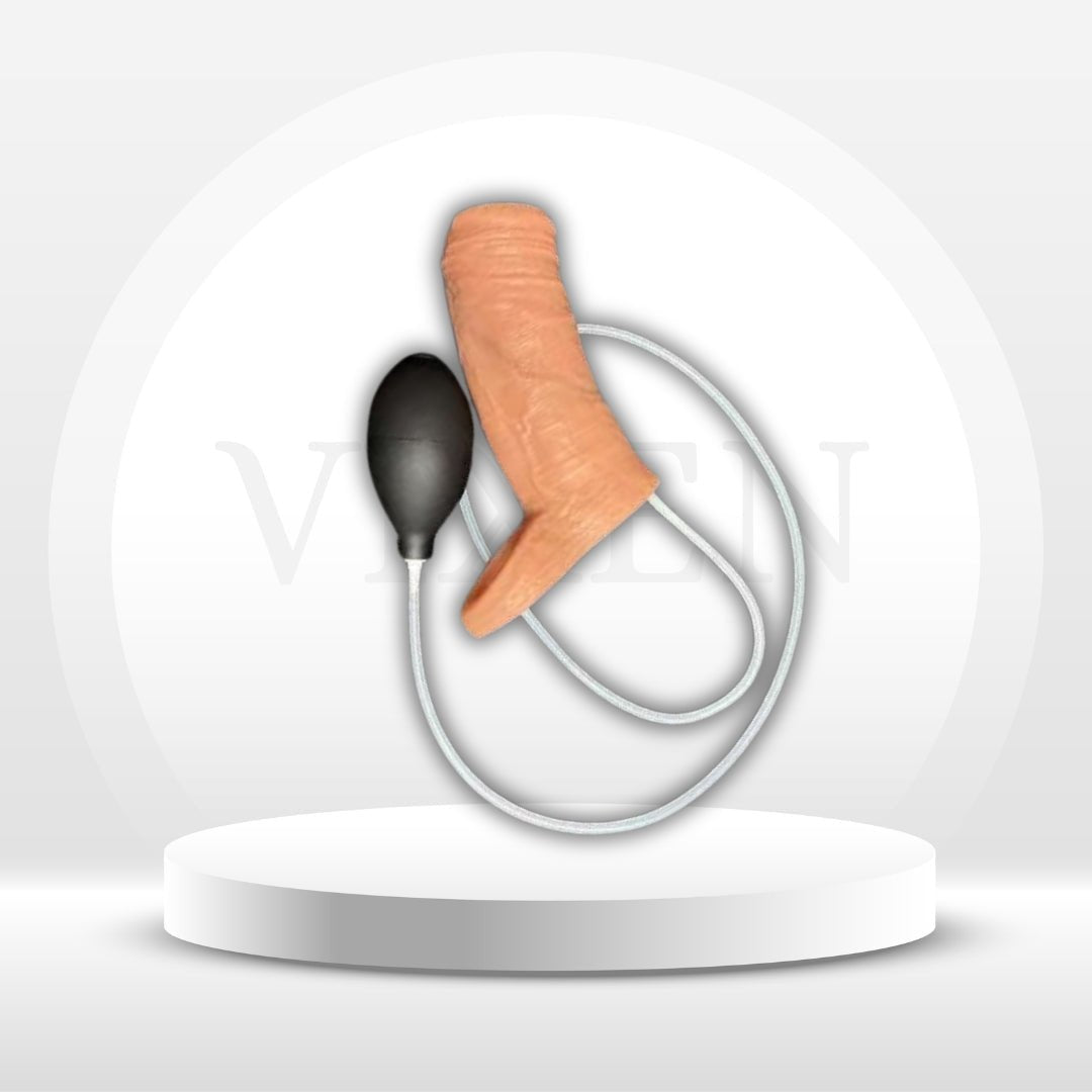 SurgeFlex Realistic Squirting Penis Sleeve - L - Vixen | Nova Network