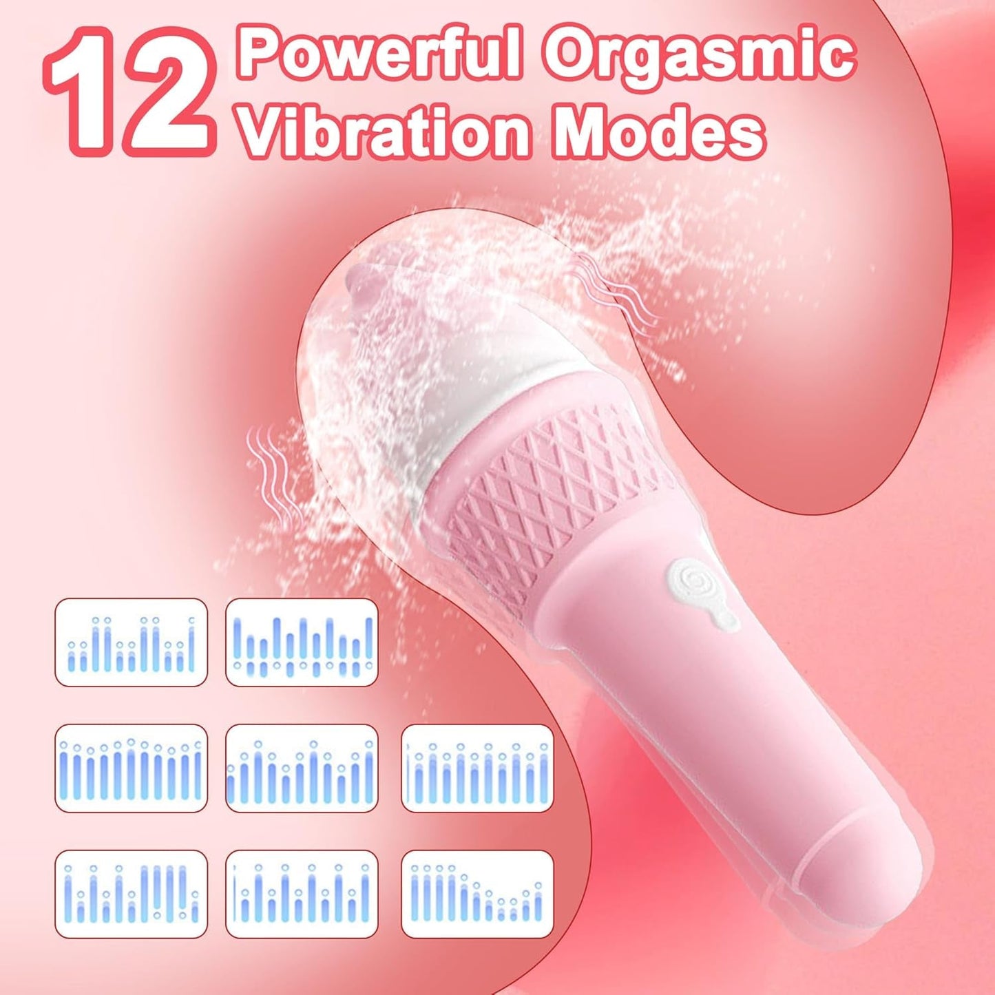 SweetRush Magic Ice Cream Wand Vibrator - Vixen | Nova Network
