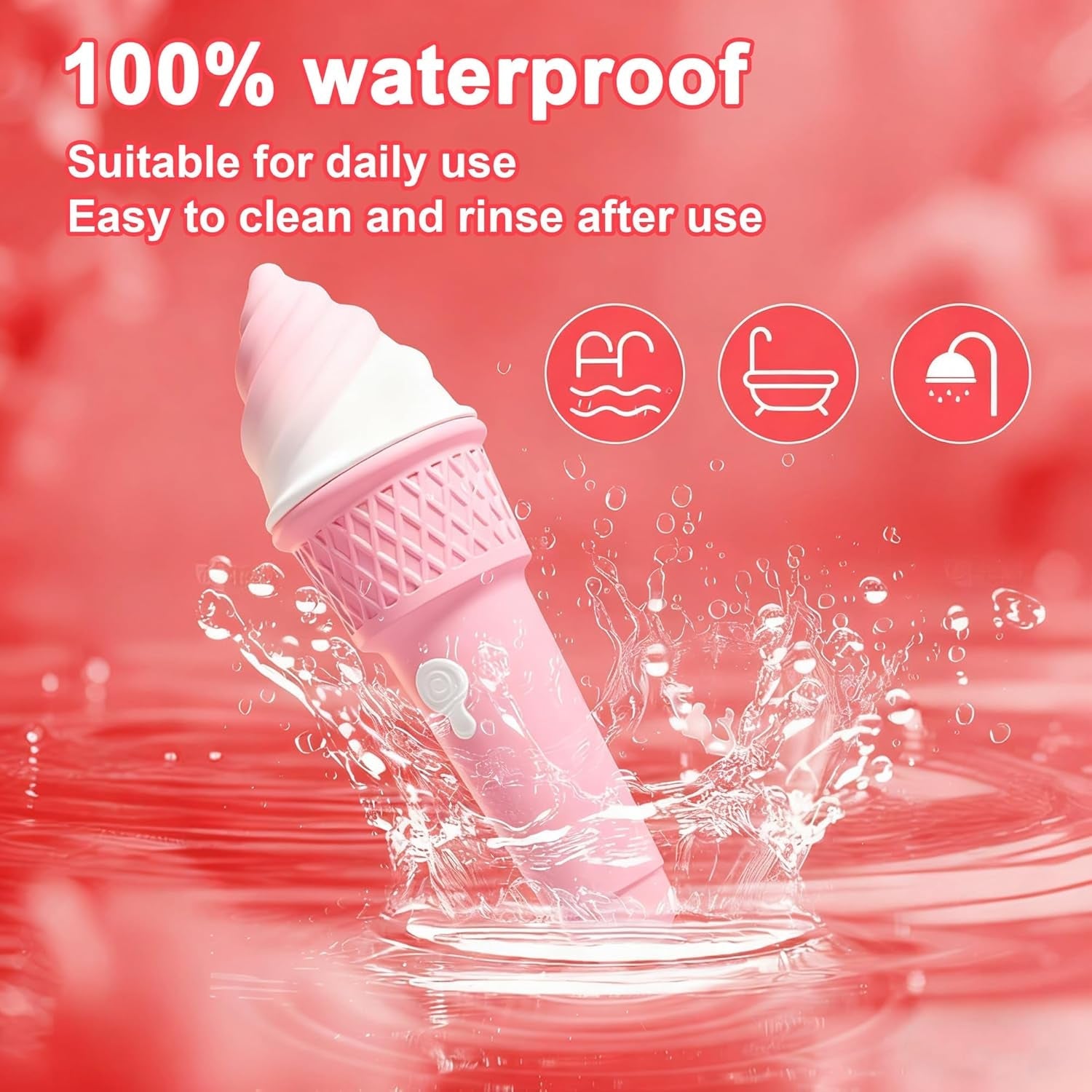 SweetRush Magic Ice Cream Wand Vibrator - Vixen | Nova Network