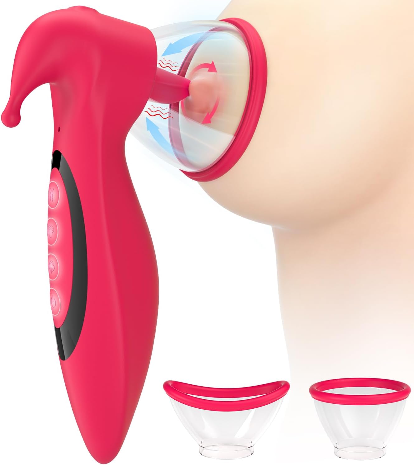 SwellVibe Clit Pump & Nipple Licking Vibrator - Vixen | Nova Network