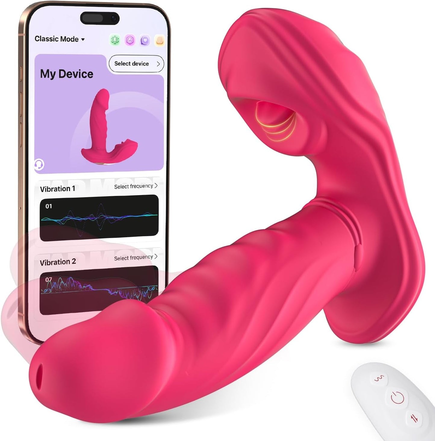 SwingBloom App/Remote Control G - Spot Panty Vibrator - Vixen | Nova Network