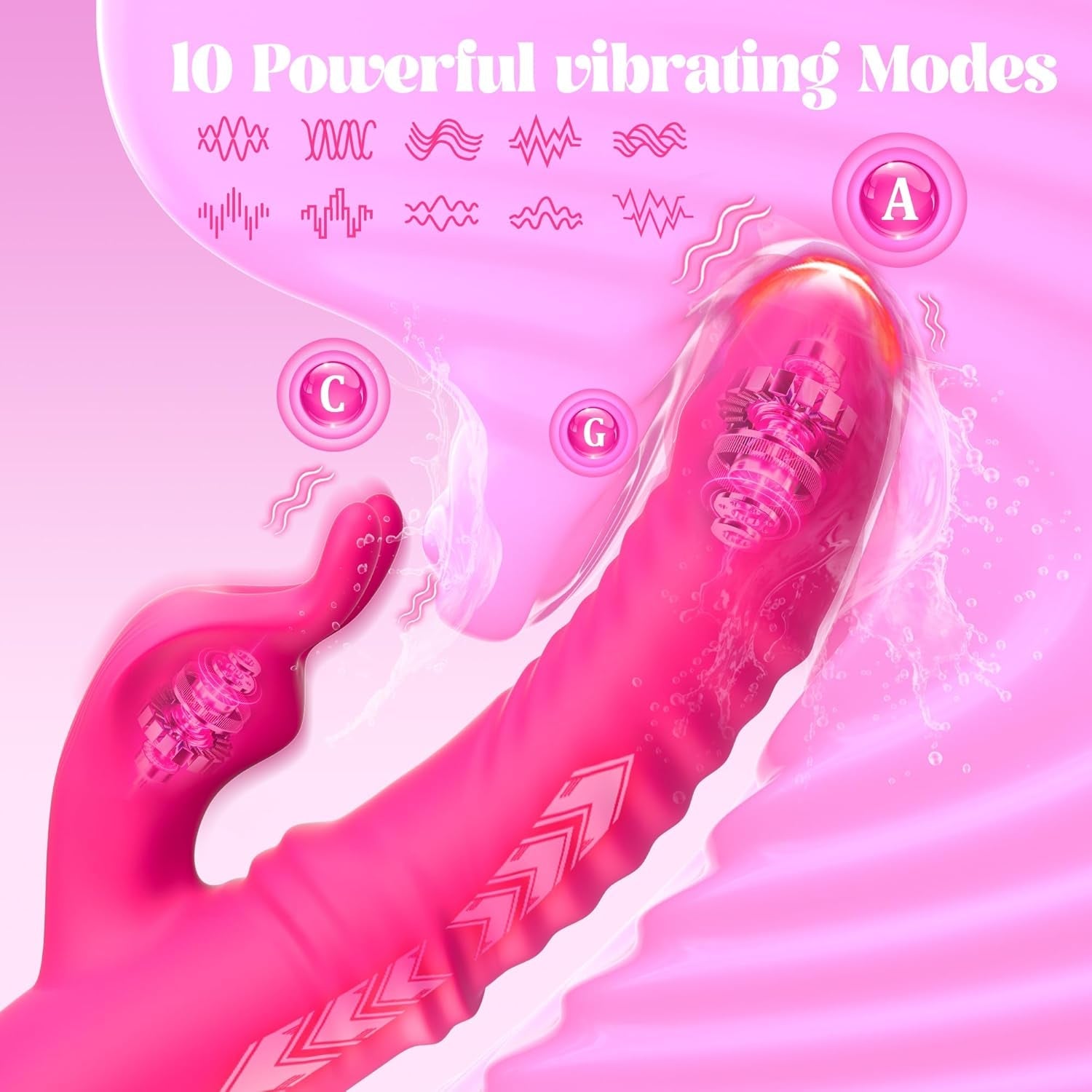 SwingBunny 30° G - spot Swing Rabbit Vibrator - Vixen | Nova Network