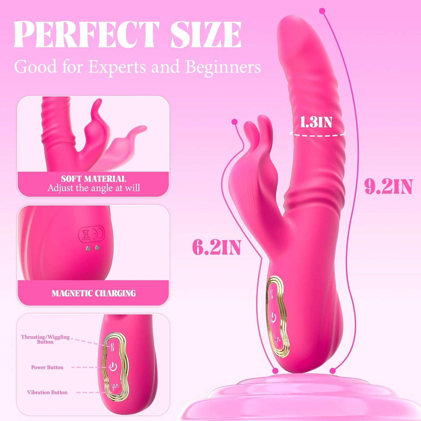 SwingBunny 30° G - spot Swing Rabbit Vibrator - Vixen | Nova Network
