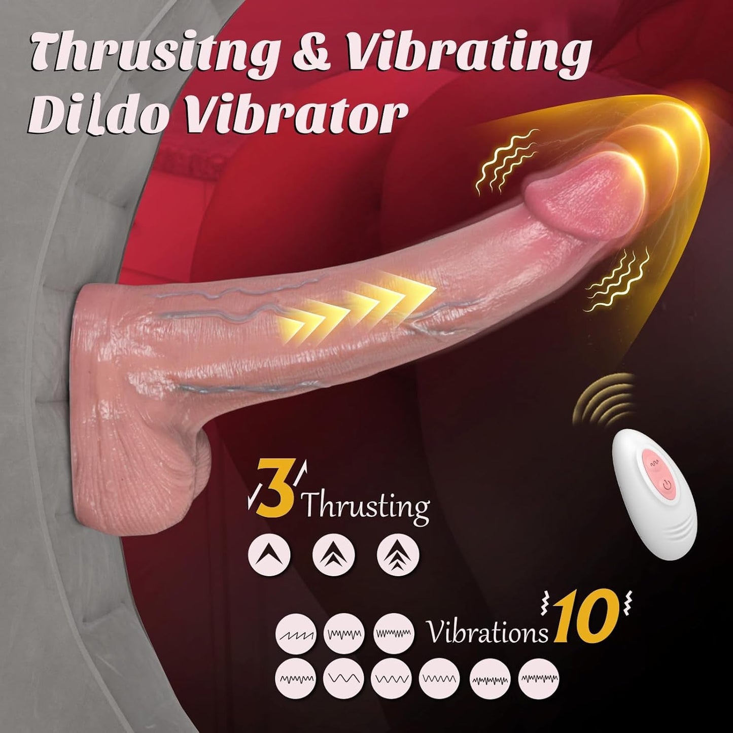 SwingSaddle Sex Position Pillow Dildo Mount with Vibrator - Vixen | Nova Network