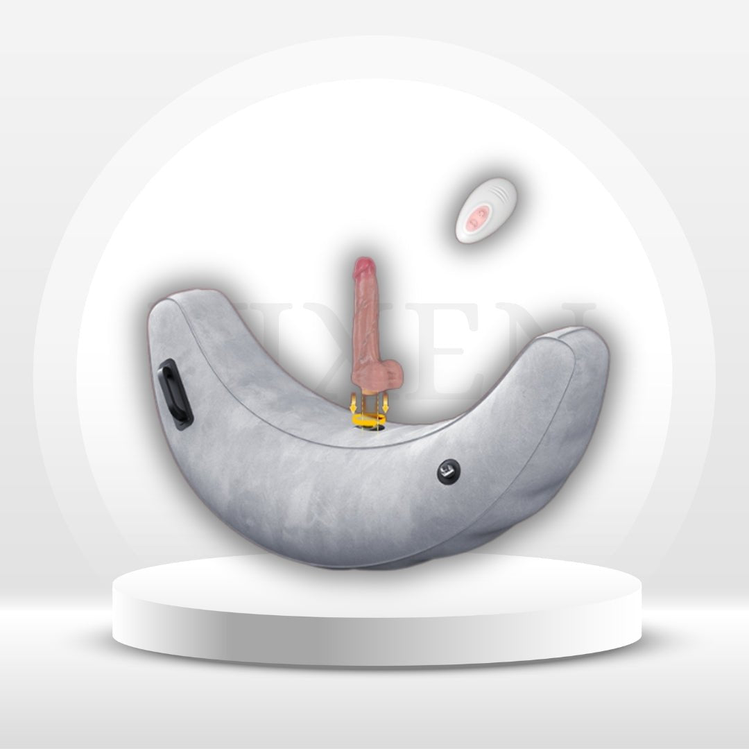SwingSaddle Sex Position Pillow Dildo Mount with Vibrator - Vixen | Nova Network