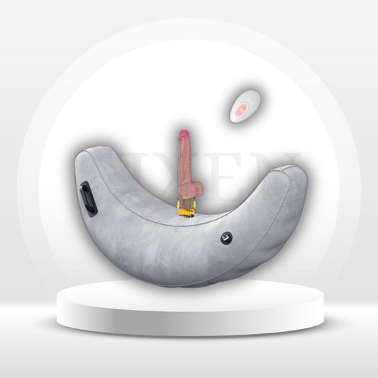 SwingSaddle Sex Position Pillow Dildo Mount with Vibrator - Vixen | Nova Network