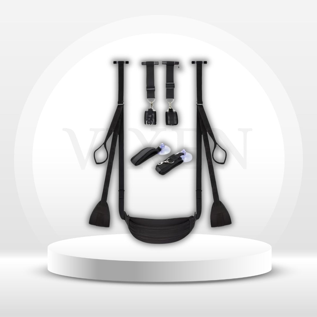 SwingShift 2-in-1 Door Sex Swing & Restraint Set 300lb - Vixen | Nova Network