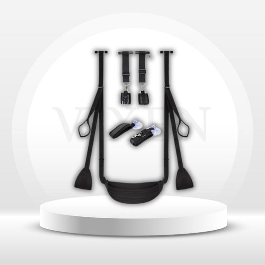 SwingShift 2-in-1 Door Sex Swing & Restraint Set 300lb - Vixen | Nova Network