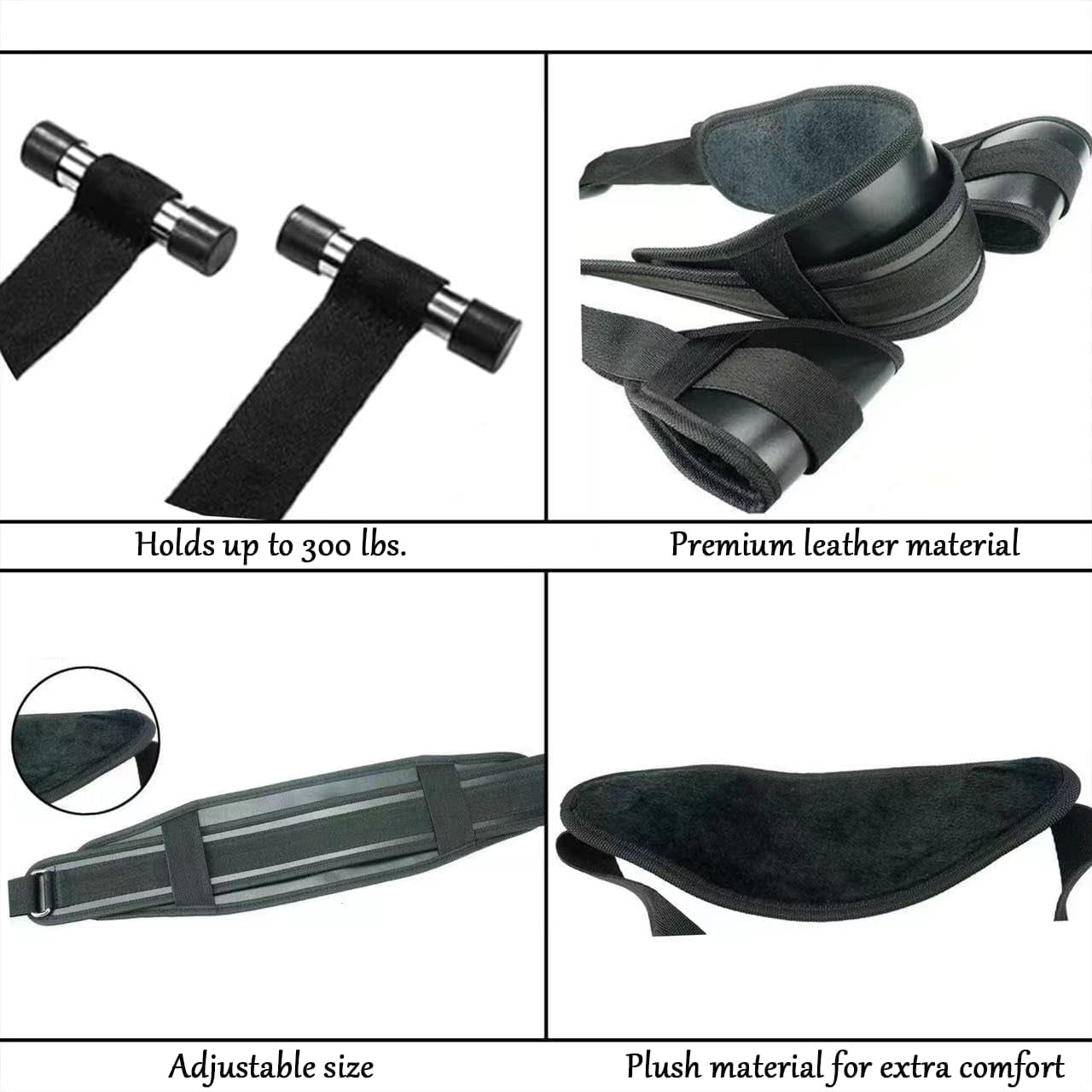 SwingShift 2-in-1 Door Sex Swing & Restraint Set 300lb - Vixen | Nova Network