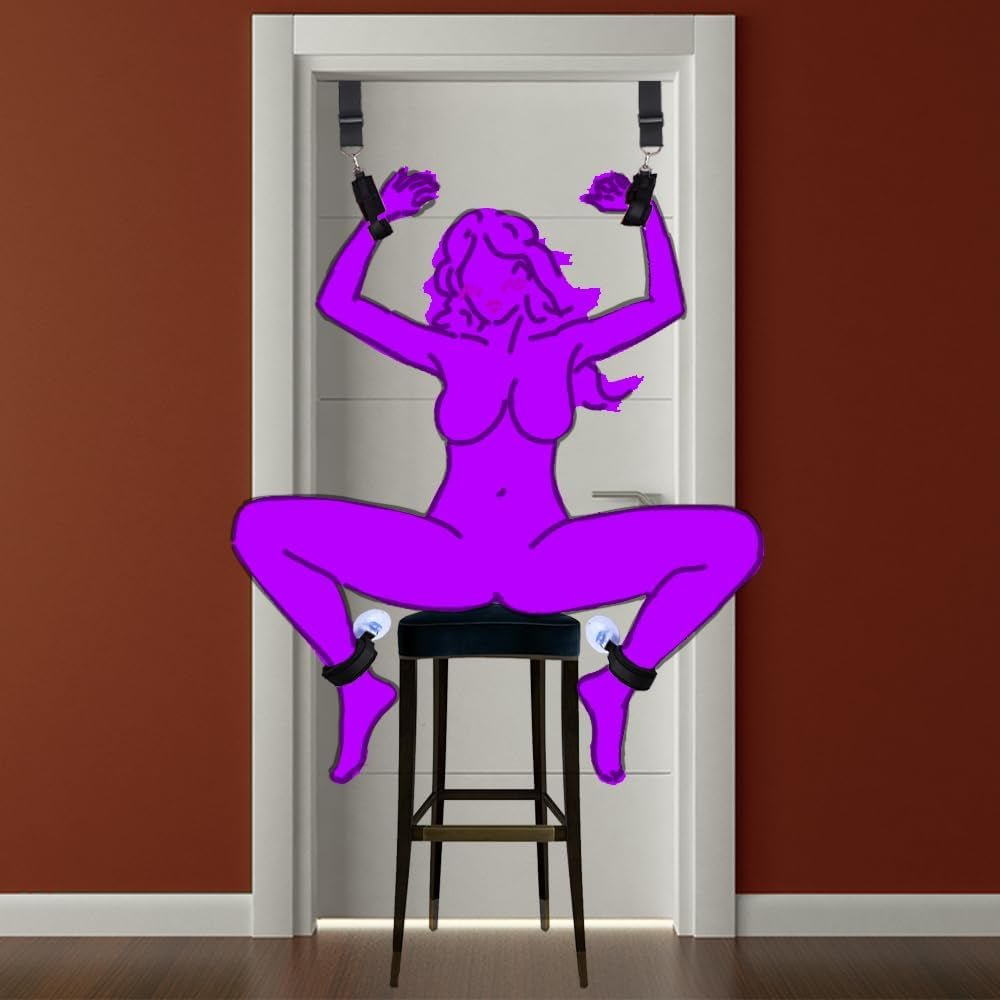 SwingShift 2-in-1 Door Sex Swing & Restraint Set 300lb - Vixen | Nova Network