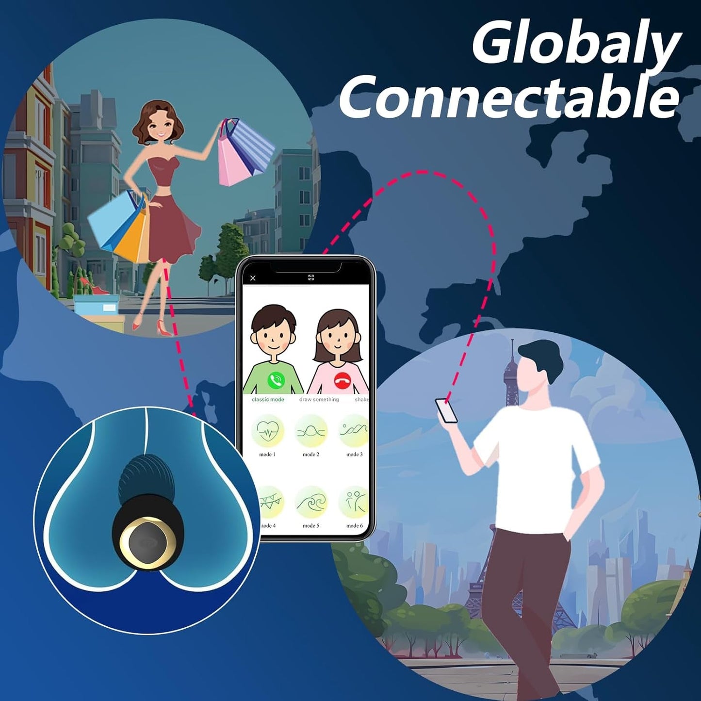 SwirlCommand 360° App Controlled Rotating Butt Plug - Vixen | Nova Network