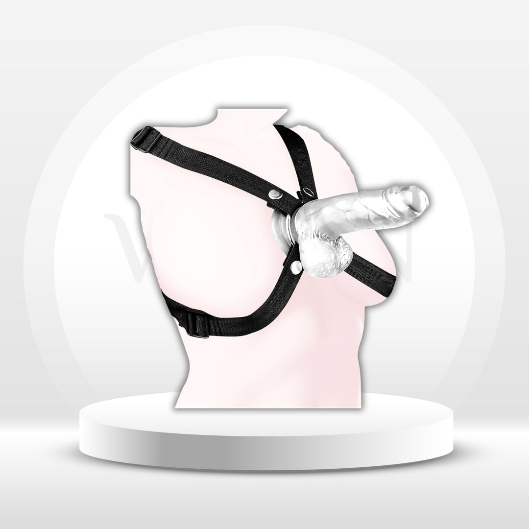 SwitchPlay Adjustable Strap-On Harness Dual O-Rings - Vixen | Nova Network
