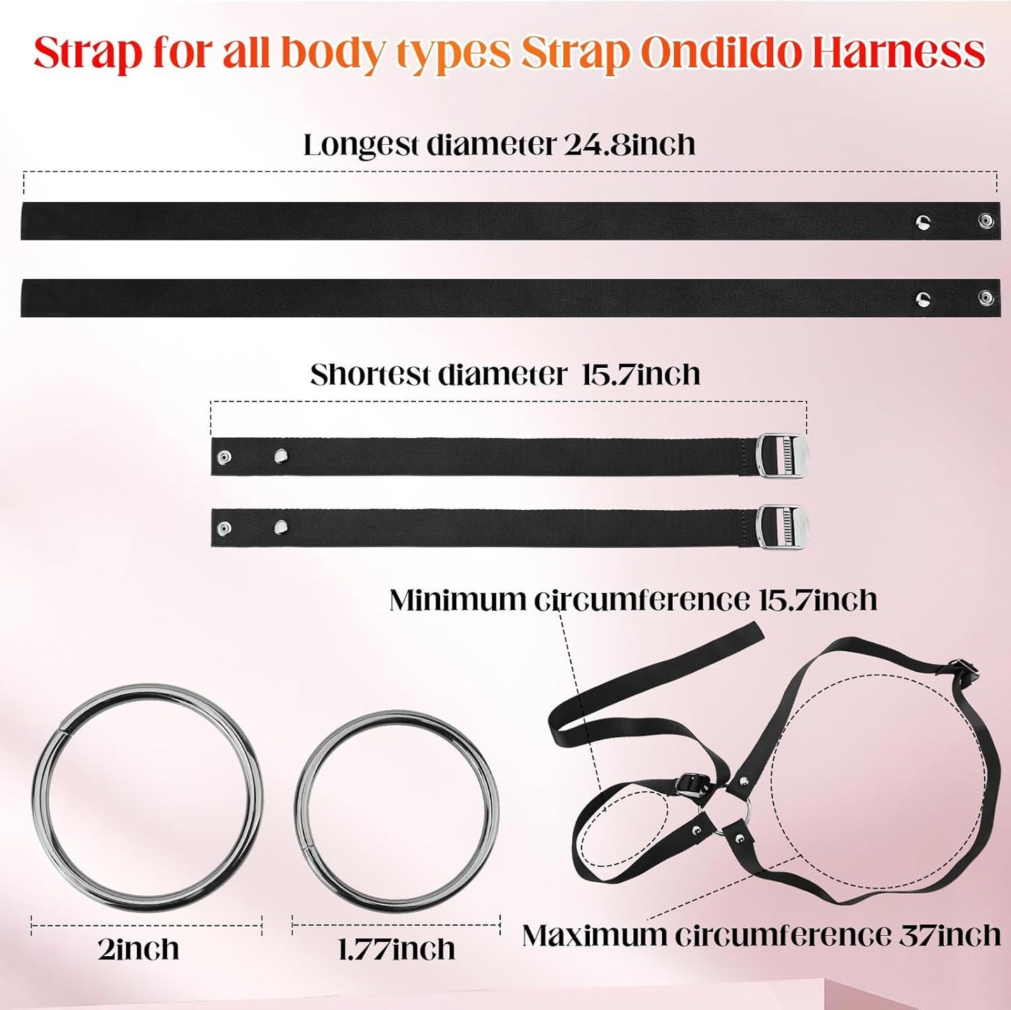 SwitchPlay Adjustable Strap-On Harness Dual O-Rings - Vixen | Nova Network