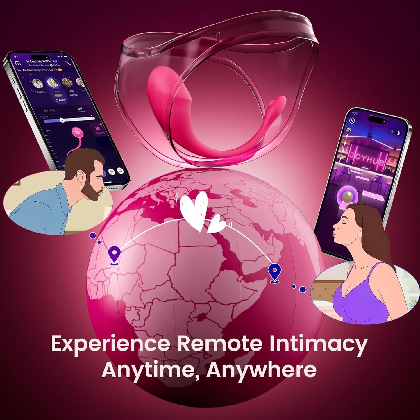 SyncEgg App - Control Wearable Egg Vibrator - Vixen | Nova Network
