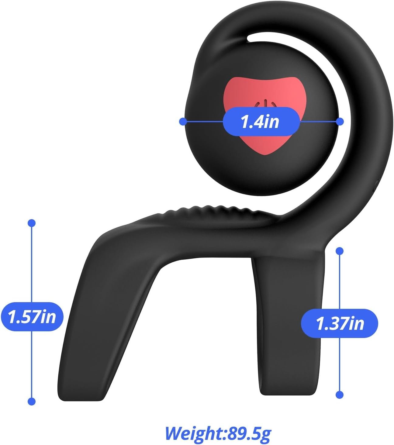 SyncSpark App - Controlled Vibrating Cock Ring Clit Stimulator - Vixen | Nova Network