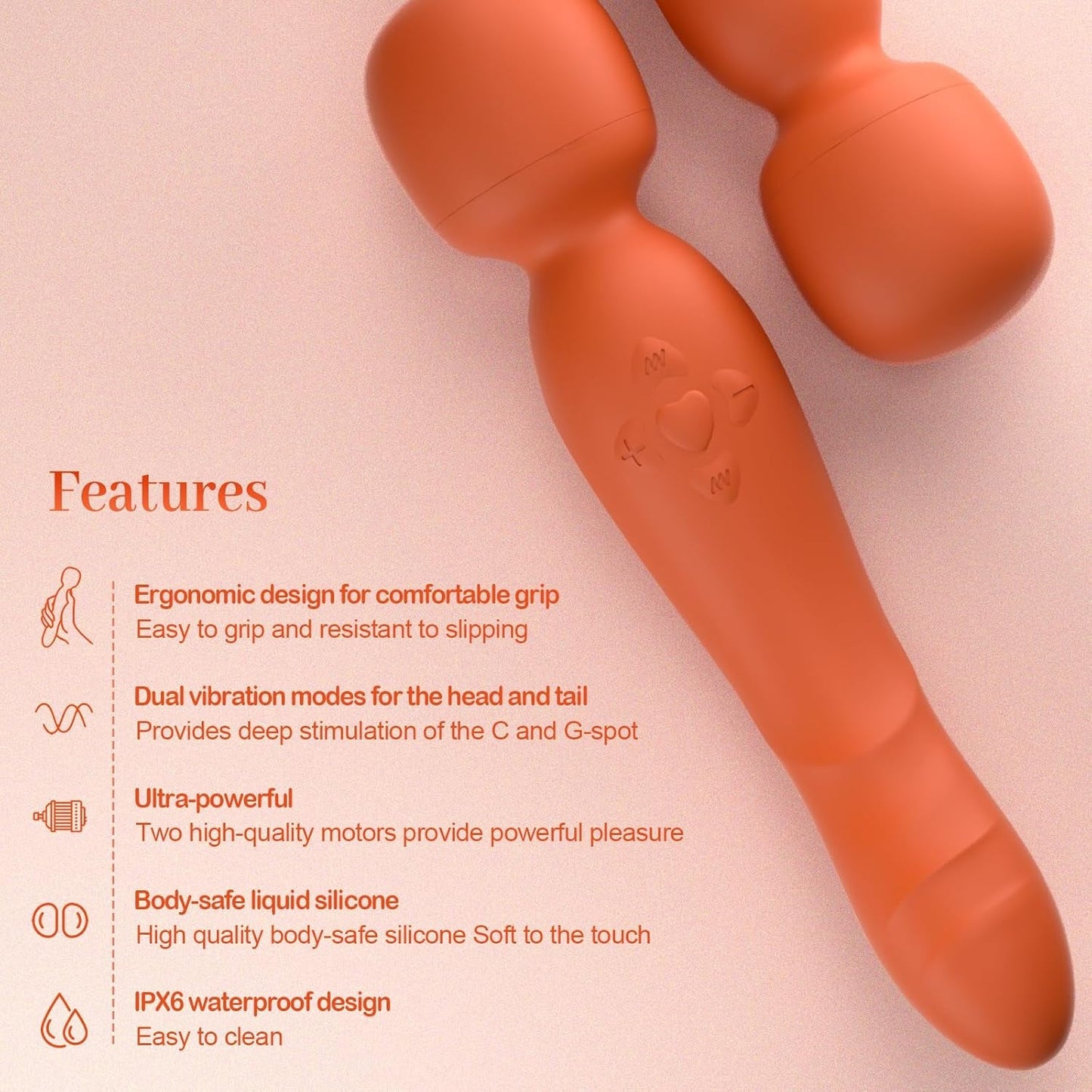 SyncWand AI App - Control G - Spot Vibrator Wand - Vixen | Nova Network