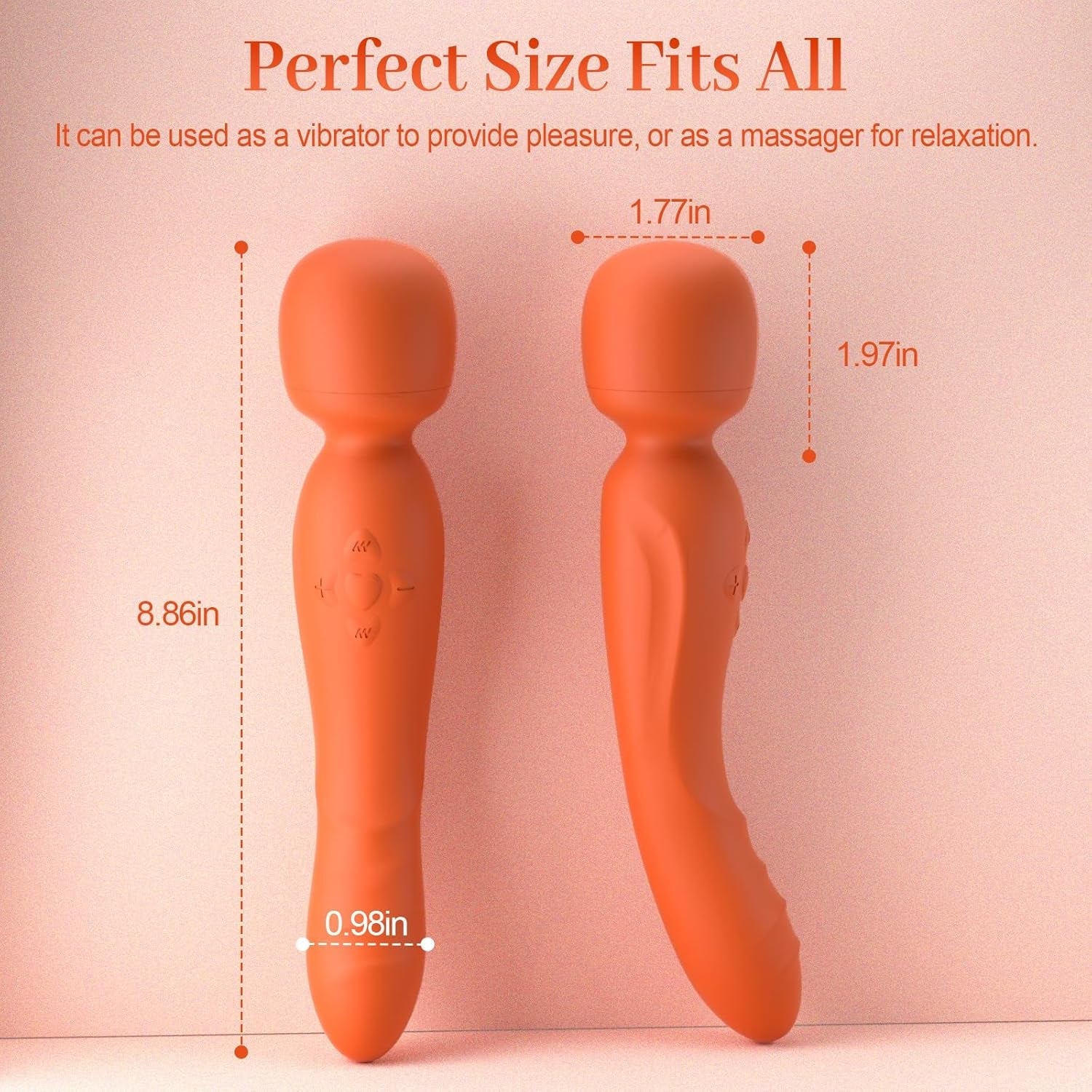 SyncWand AI App - Control G - Spot Vibrator Wand - Vixen | Nova Network