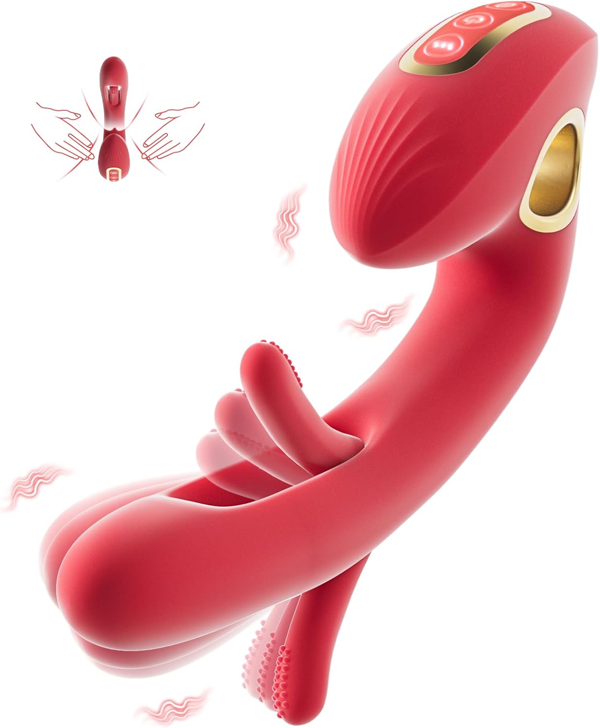 TapDancer Dual Flap Vibrator - Vixen | Nova Network