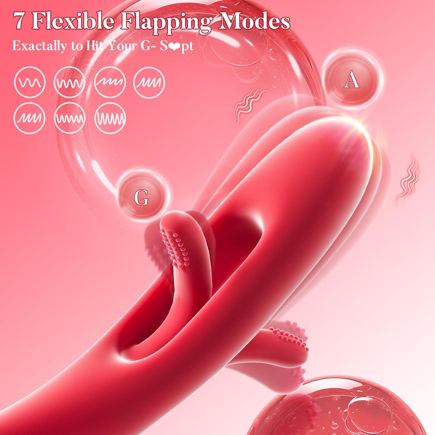 TapDancer Dual Flap Vibrator - Vixen | Nova Network