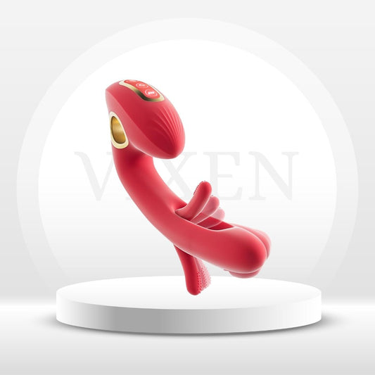 TapDancer Dual Flap Vibrator - Vixen | Nova Network