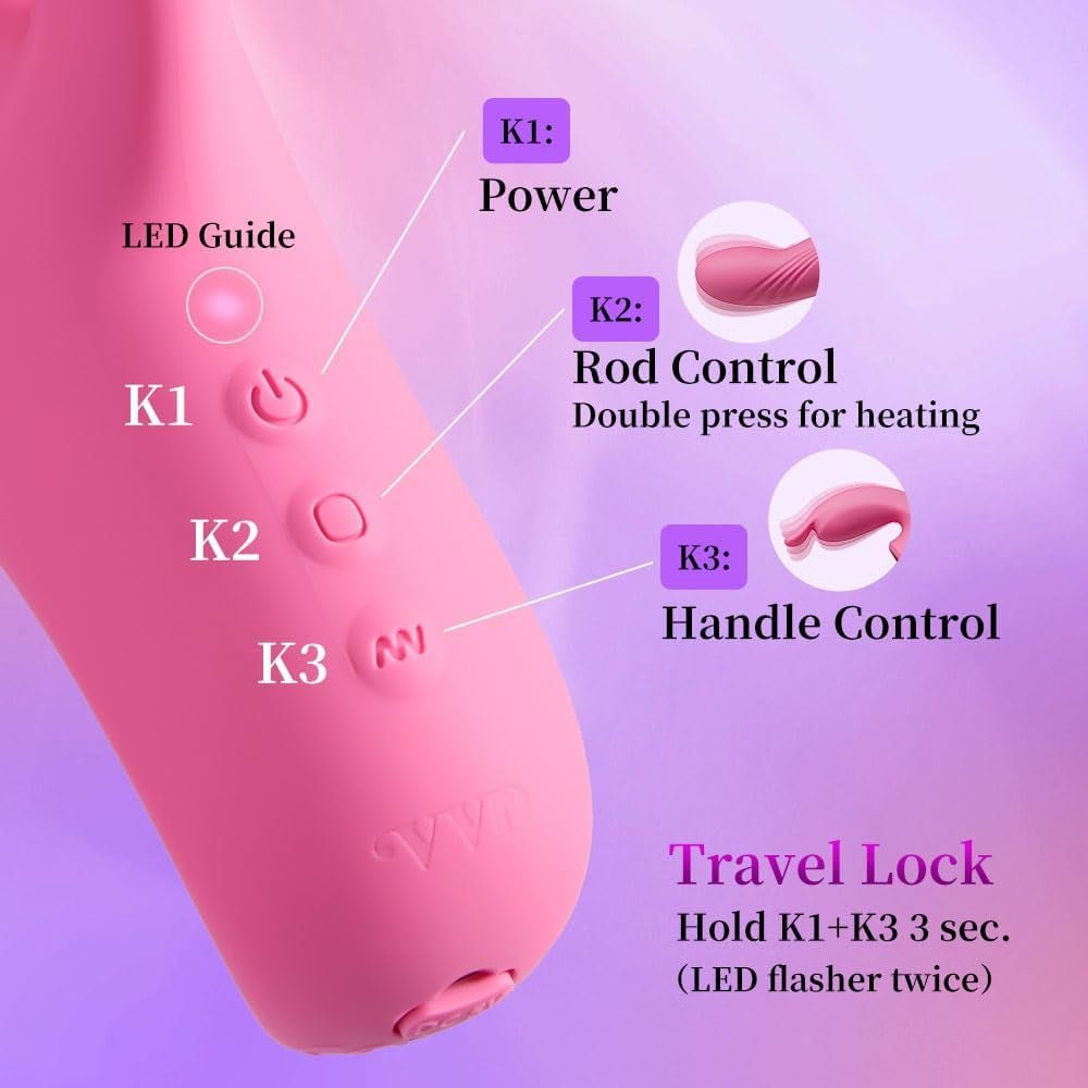 TapFever 7 Tapping Modes Heated Rabbit Vibrator - Vixen | Nova Network