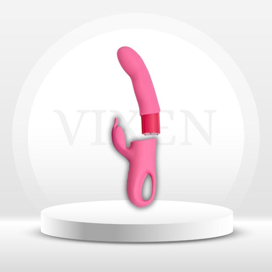 TapFever 7 Tapping Modes Heated Rabbit Vibrator - Vixen | Nova Network