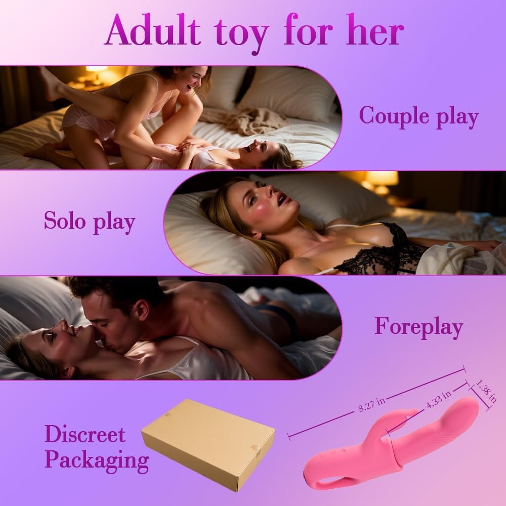 TapFever 7 Tapping Modes Heated Rabbit Vibrator - Vixen | Nova Network