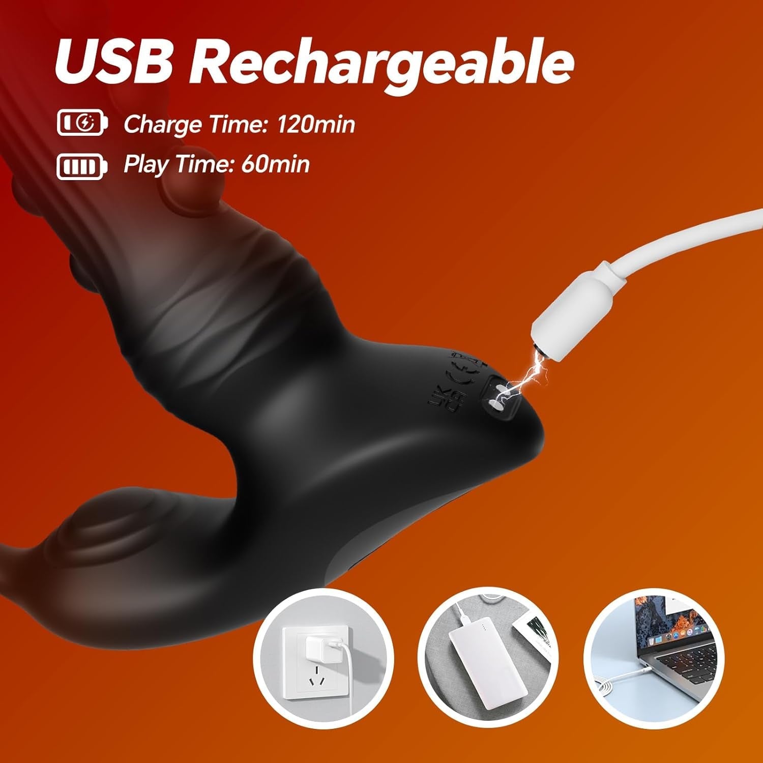 TapPulse App - Controlled Prostate Massager Cock Ring - Vixen | Nova Network