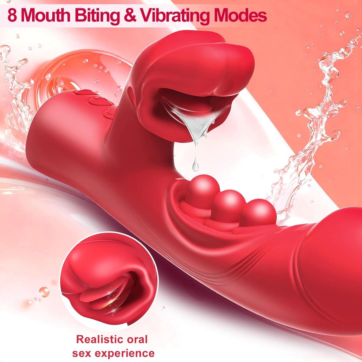 TeaseBite Tapping Balls Biting G - Spot Vibrator - Vixen | Nova Network