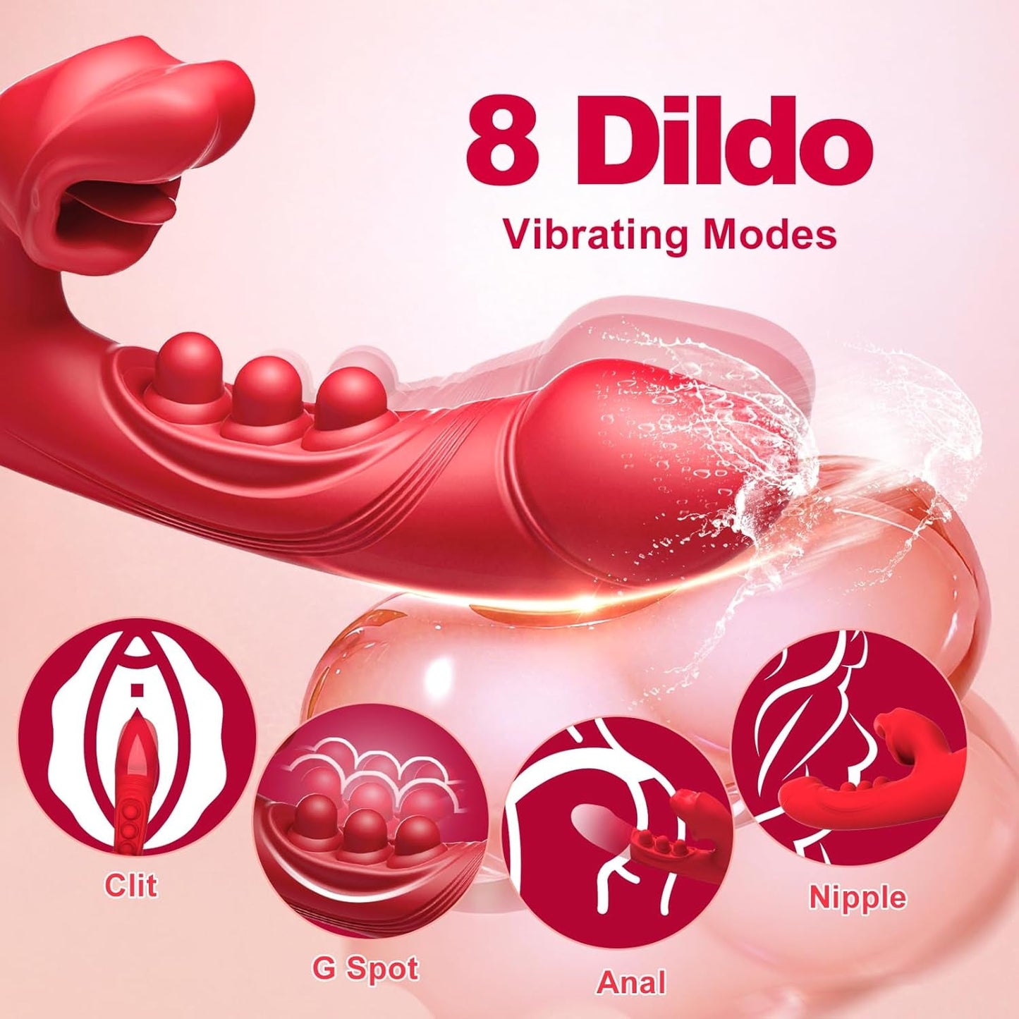 TeaseBite Tapping Balls Biting G - Spot Vibrator - Vixen | Nova Network