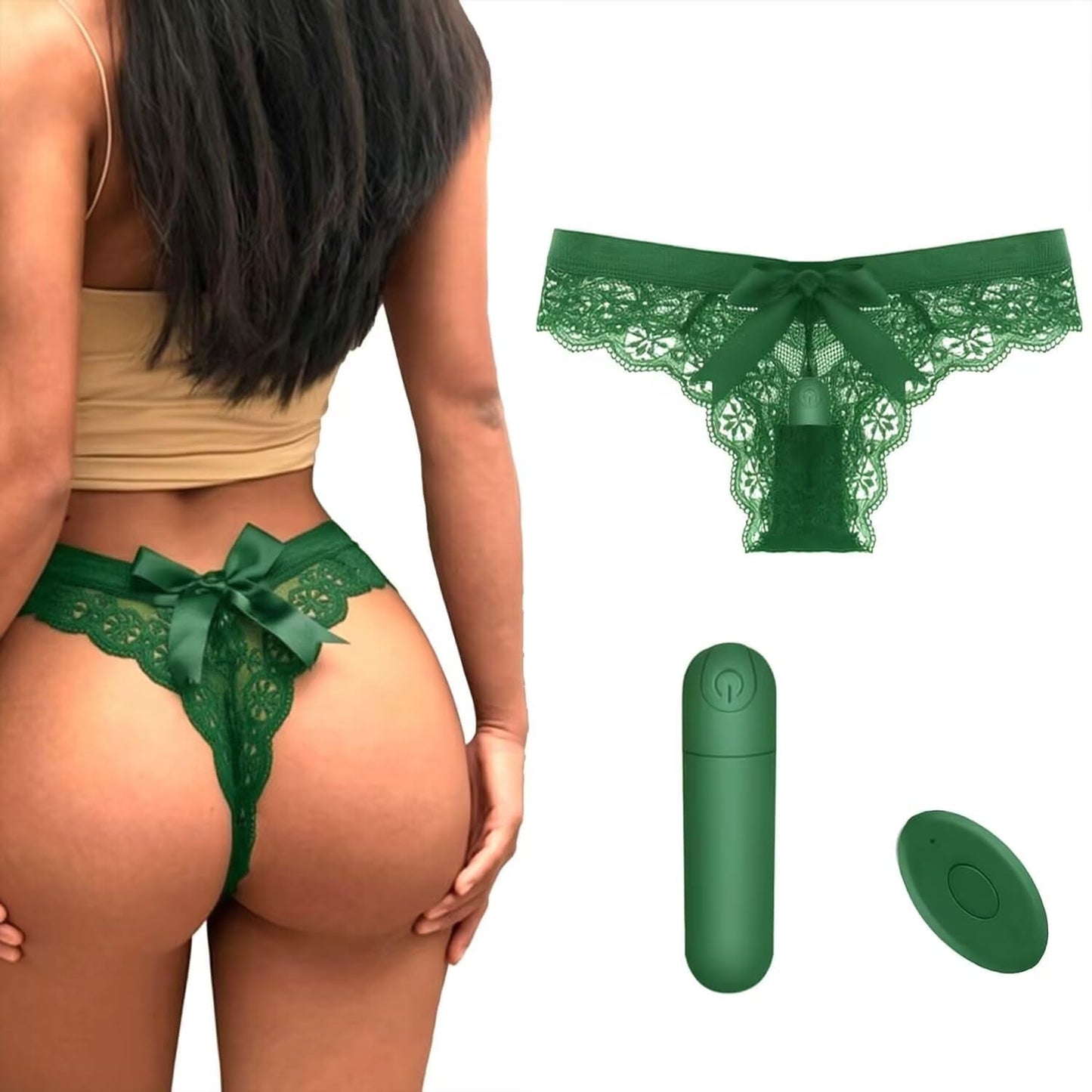 TeaseCharm Remote-Control Bullet Vibrator Panties - Vixen | Nova Network