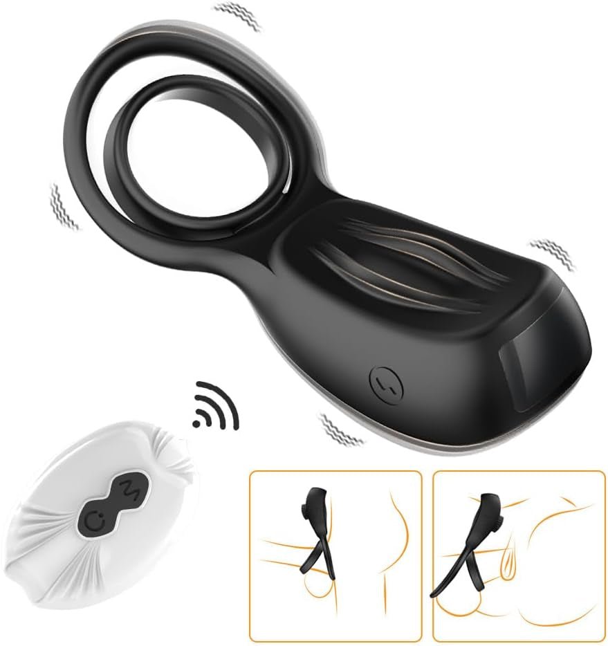 TeaseDrop Vibrating Cock Ring Clit Stimulator for Couples - Vixen | Nova Network