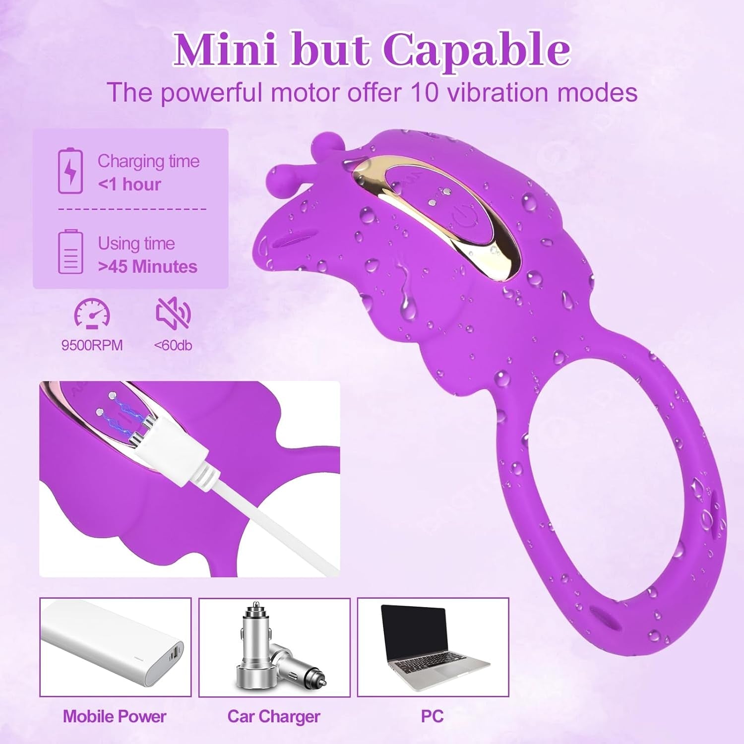 TeaseLink 3 - in - 1 Couples Vibrator Kit - Vixen | Nova Network