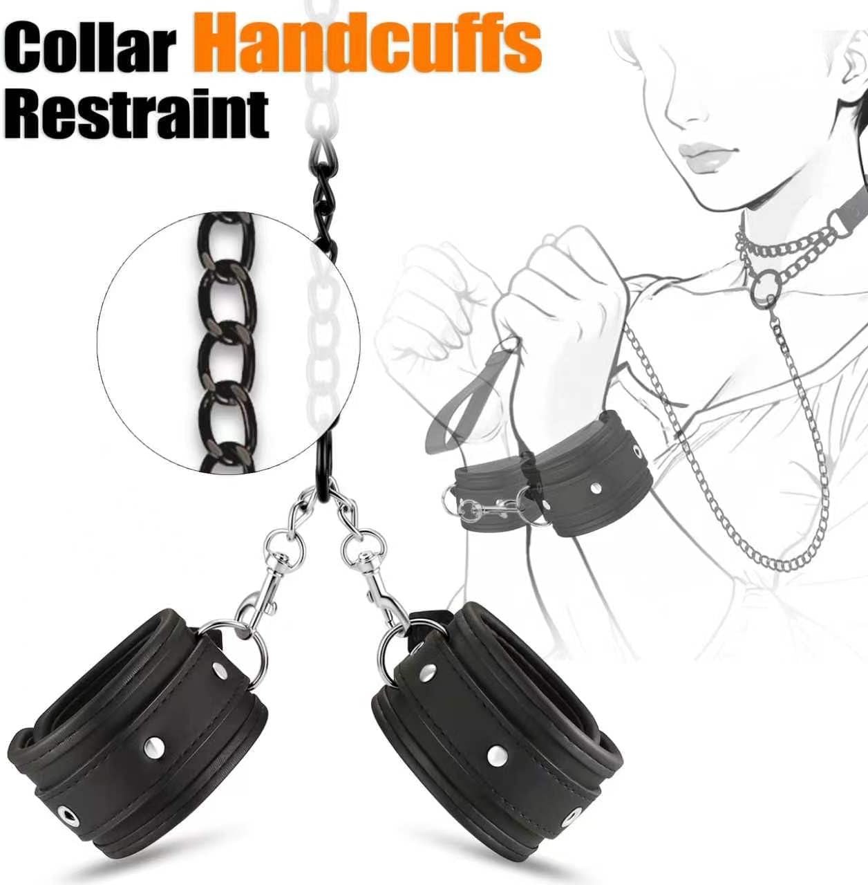 TensionPlay Anal Hook BDSM Bondage Kit with Collar - Vixen Adult Playroom