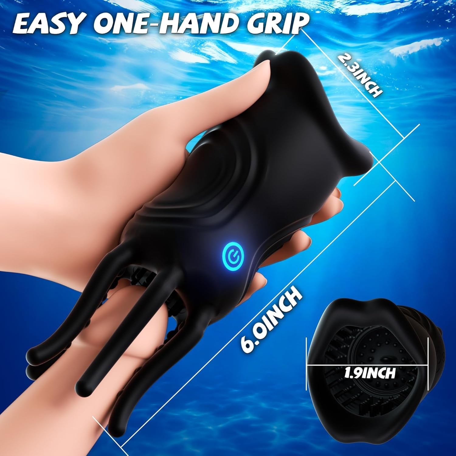 TentacleX 360° Tentacle Male Vibrating Stroker - Vixen | Nova Network