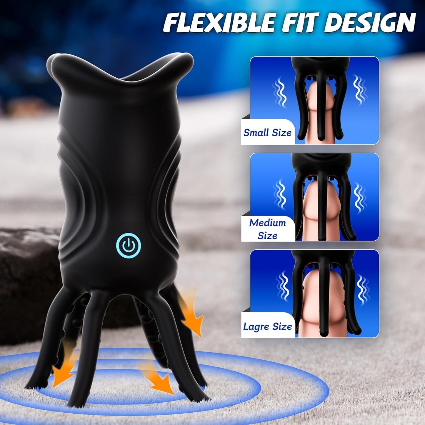 TentacleX 360° Tentacle Male Vibrating Stroker - Vixen | Nova Network