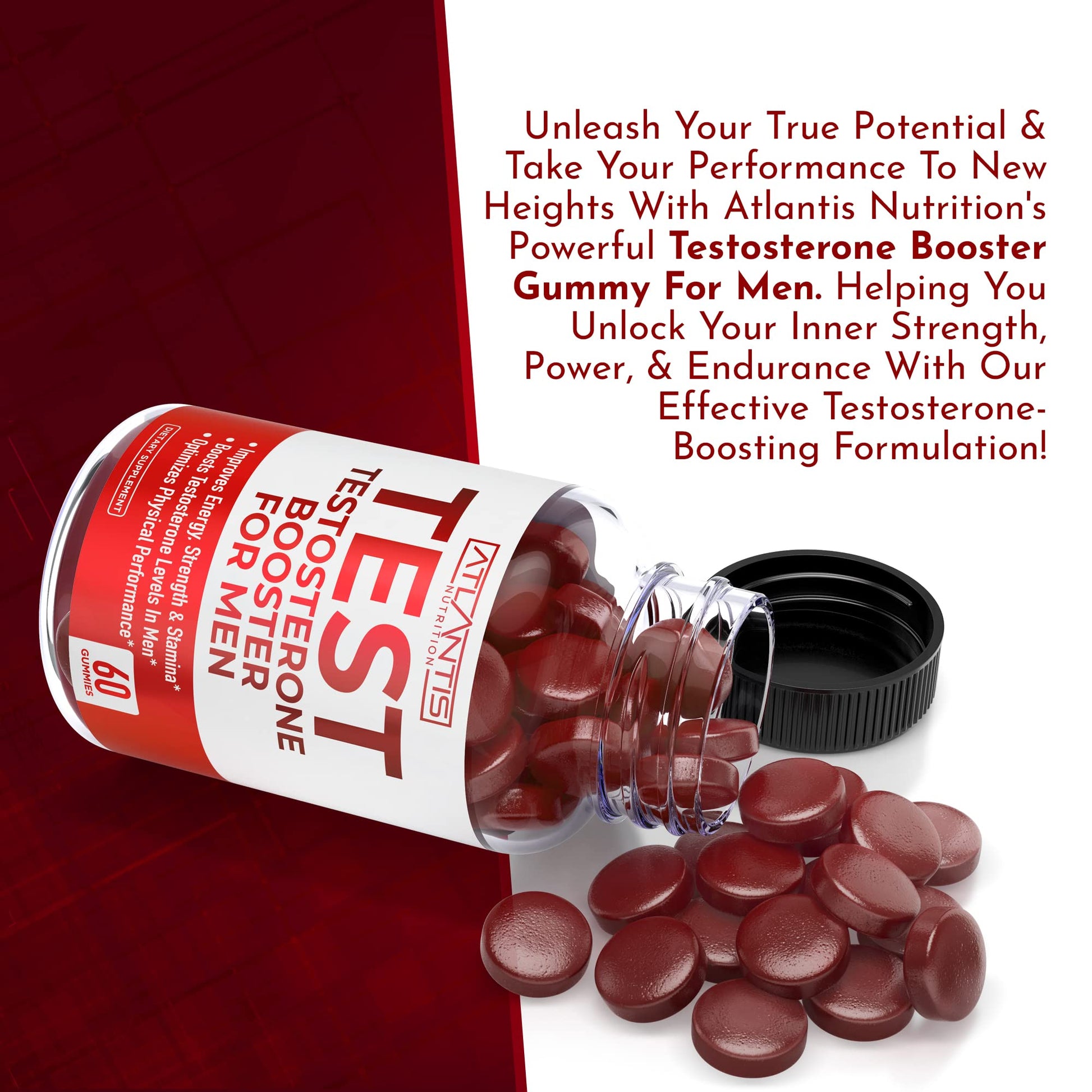 Testosterone Boost Male Enhancement Gummies - Vixen | Nova Network