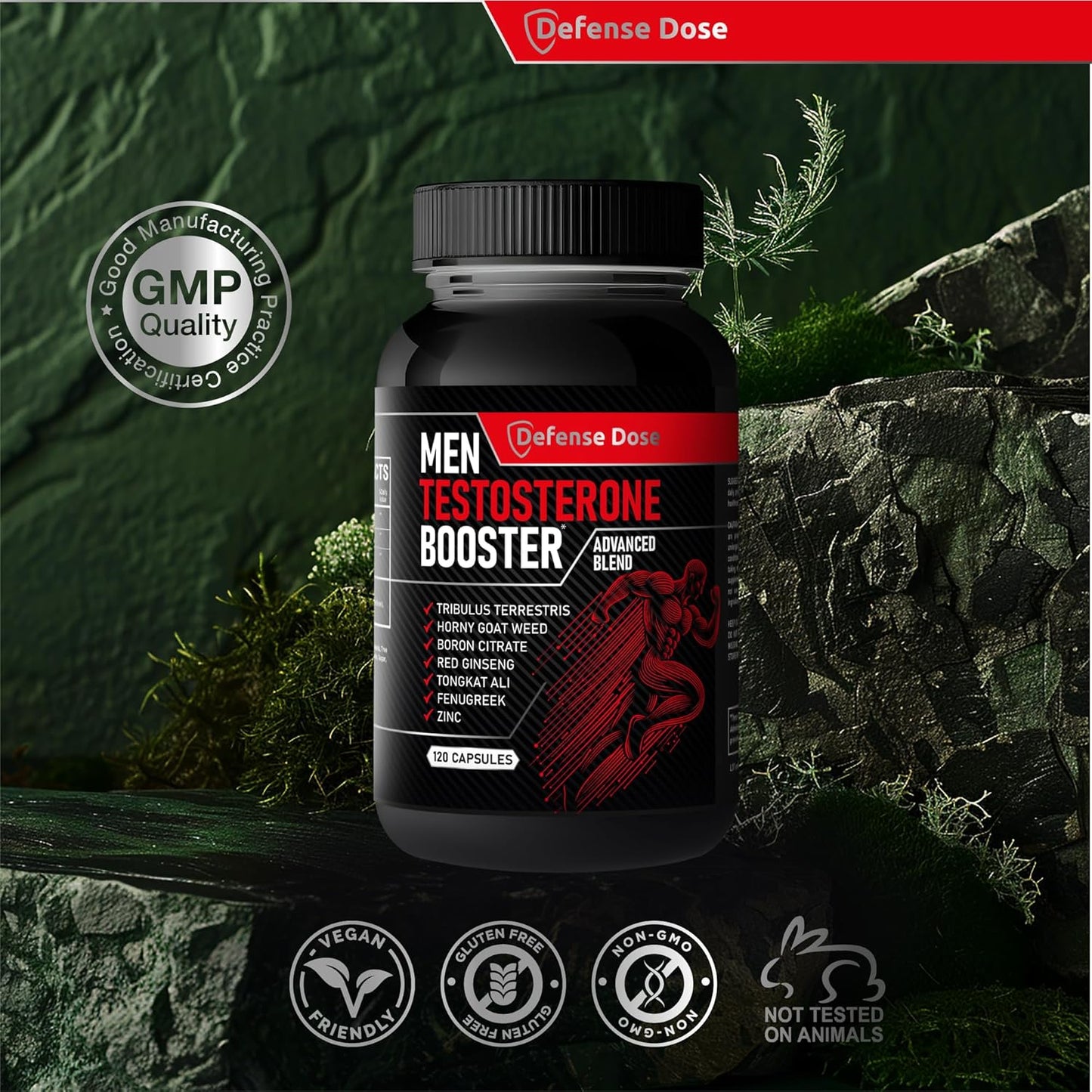 Testosterone Booster for Men – Libido, Muscle & Energy Support - Vixen | Nova Network